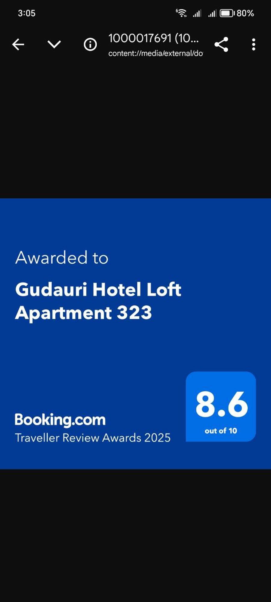 Gudauri Hotel Loft Apartment 323 Pokoj fotografie